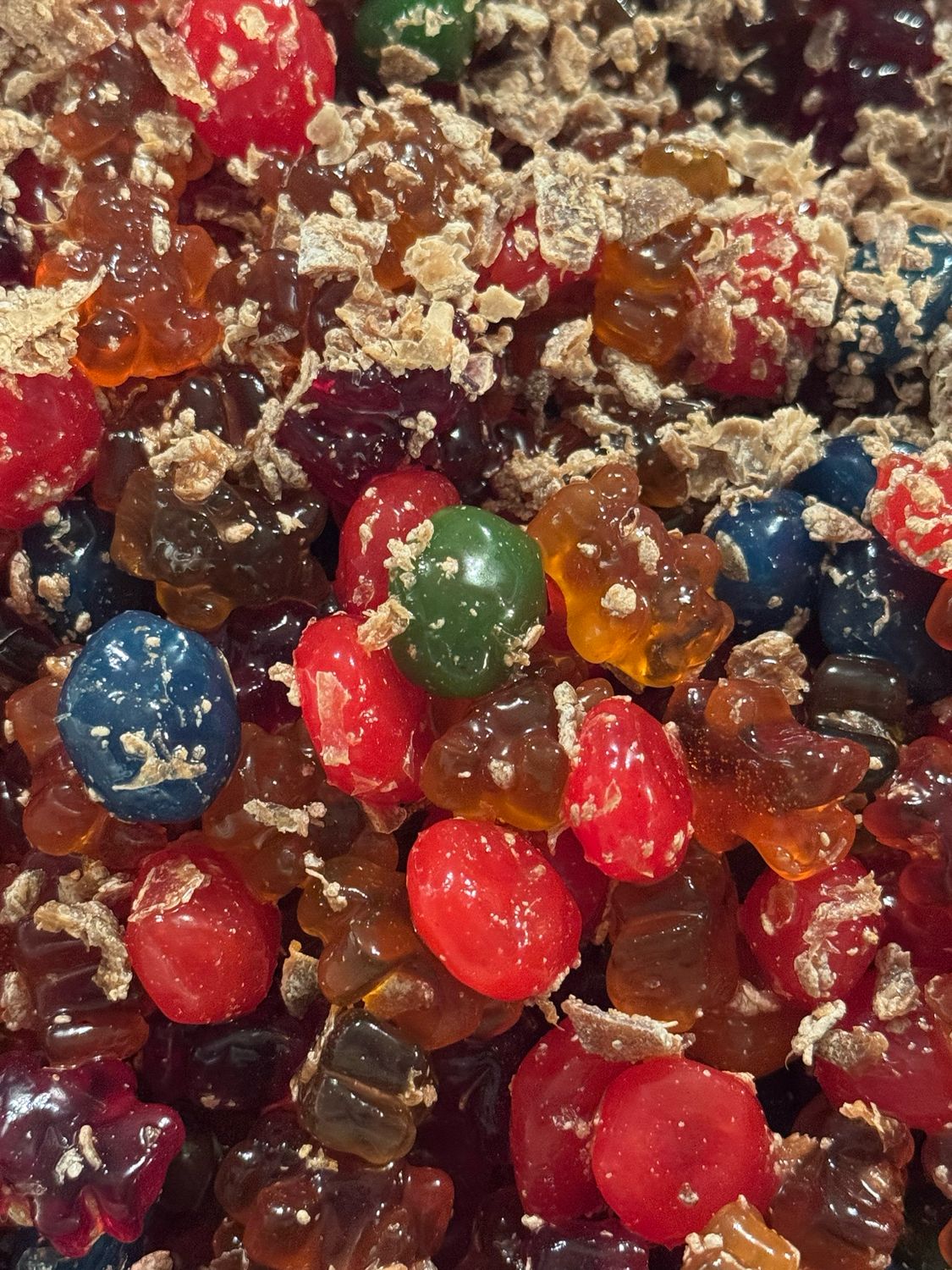 Sweet Sour Wet Li Hing Lemon Peel Gummy Mix