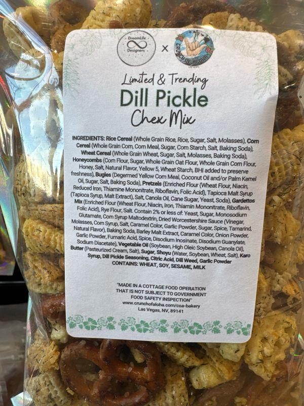 Dill pickle Chex mix