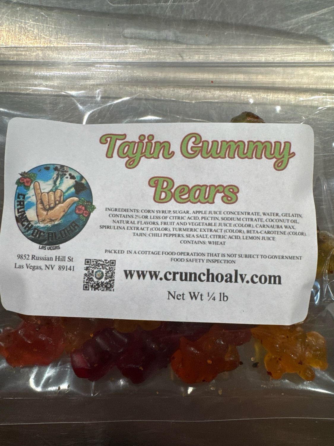 Tajin Gummy Bears