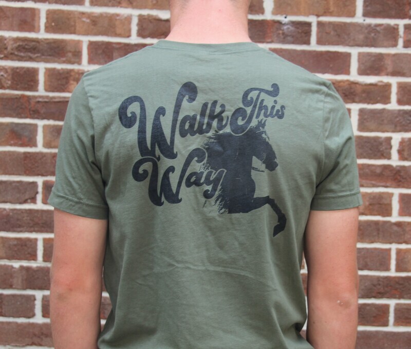 Walk This Way tee