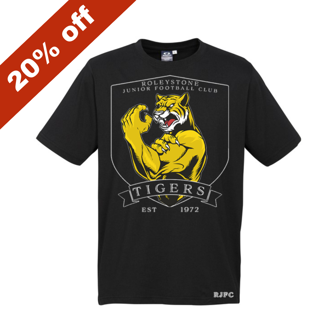 ON SALE! 50th Anniversary Crew Neck T-Shirt Muscle Tiger