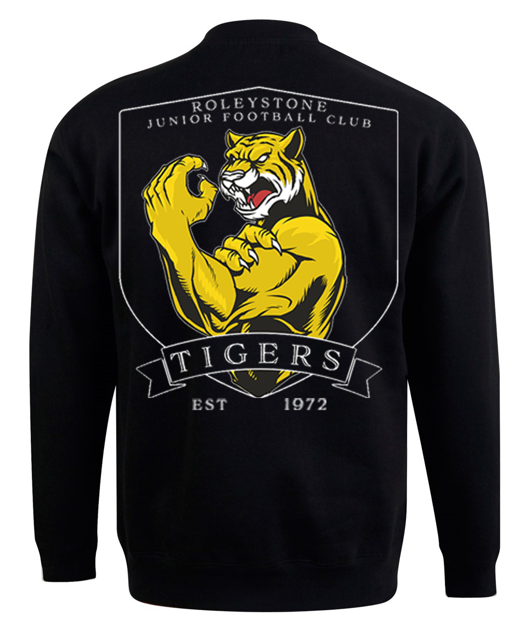 ON SALE!  50th Anniversary Crew Neck Jumper Muscle Tiger