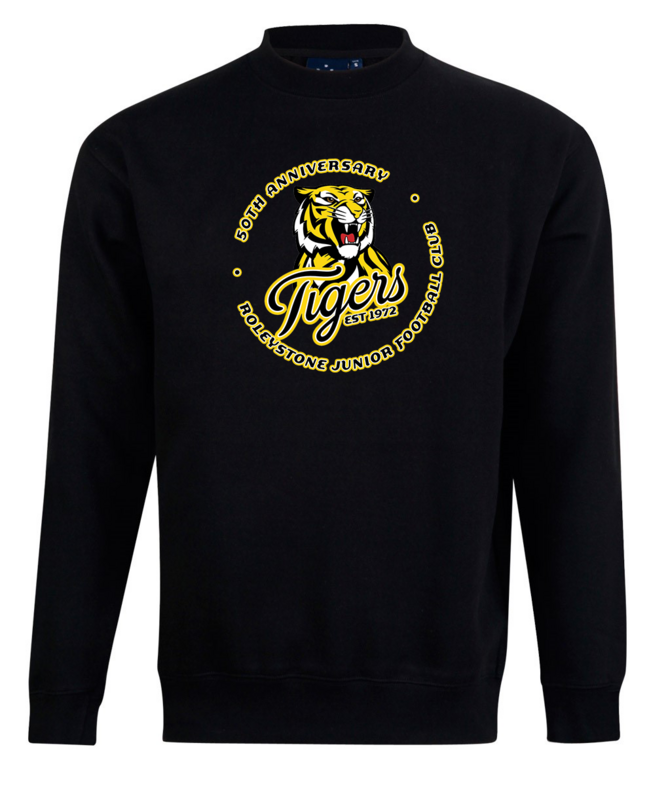 ON SALE!  50th Anniversary Crew Neck Jumper, Large Logo