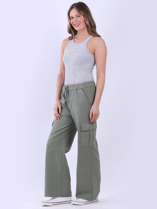 Wide leg magic pants