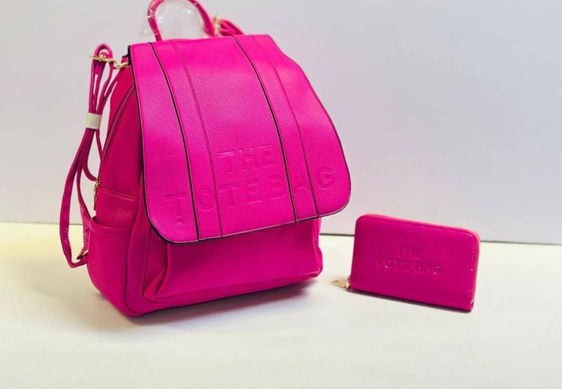 Backpack and purse set