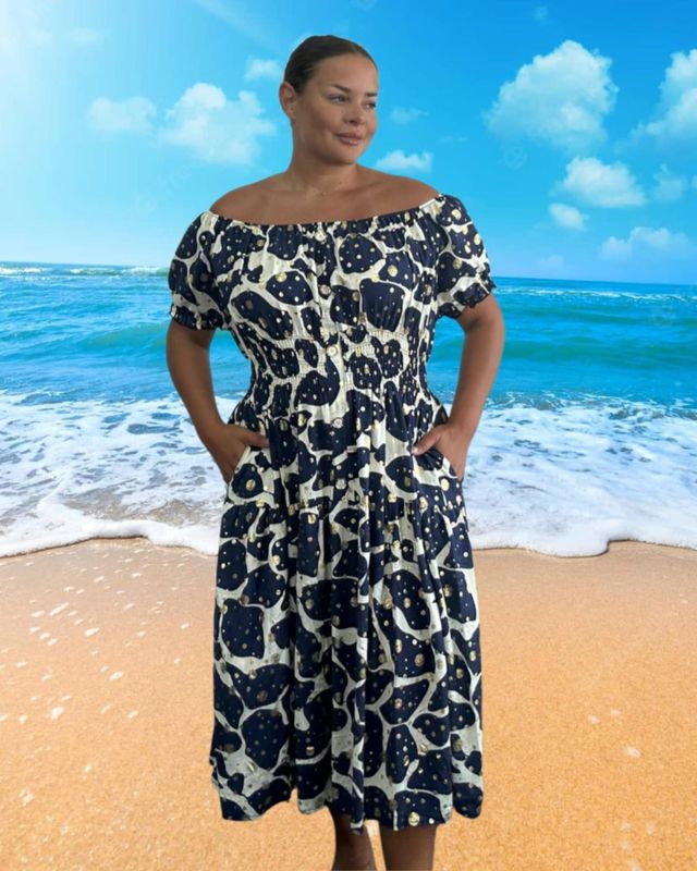 Off shoulder dress
