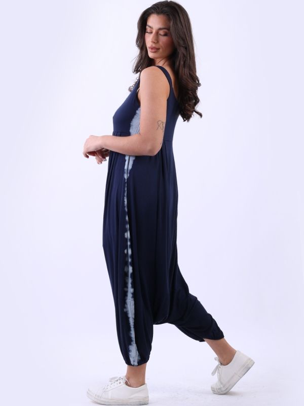 Tie die harem jumpsuit
