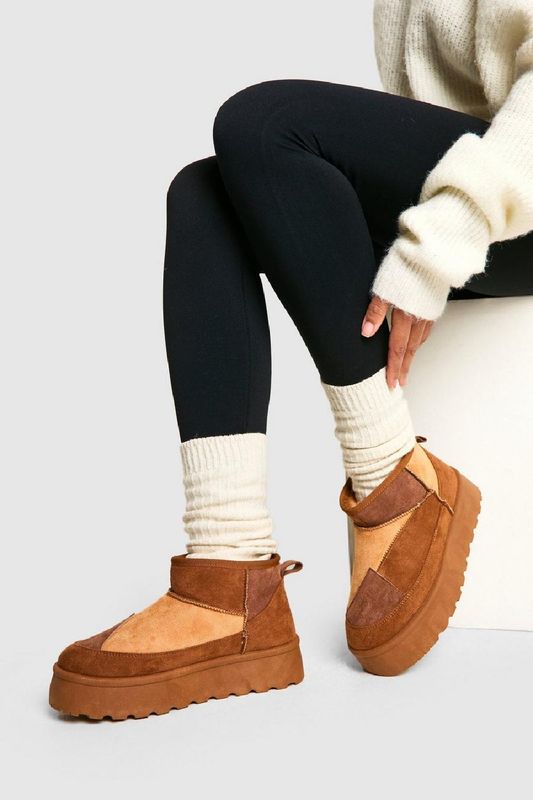 Cosy lined ANKLE BOOT