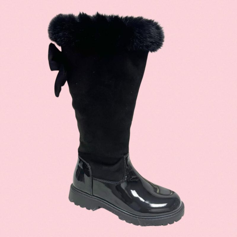 Kids fluffy winter boots