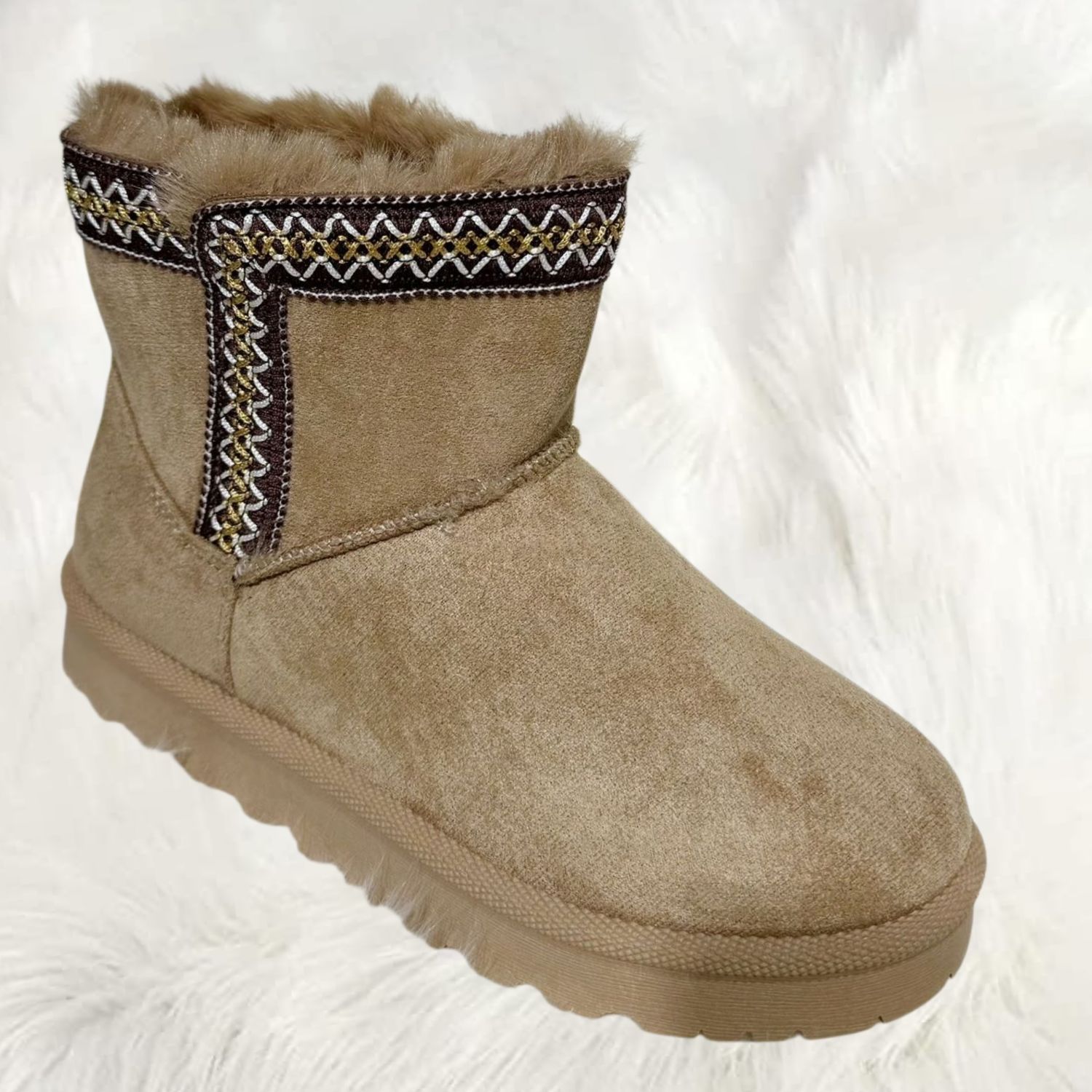 Ankle snow boots