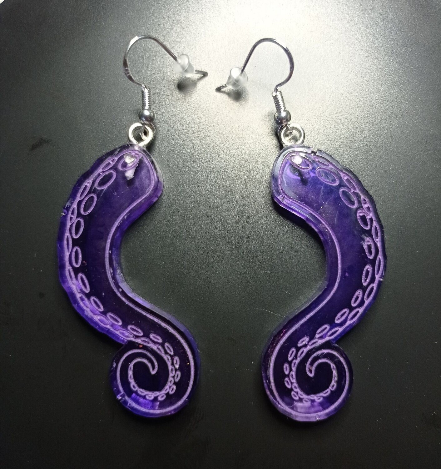 Boucles d&#39;oreilles tentacules