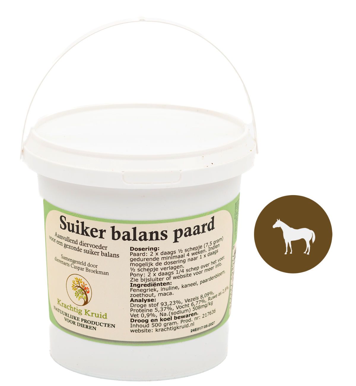 Suiker balans paard
