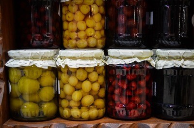 Fruit en sirop