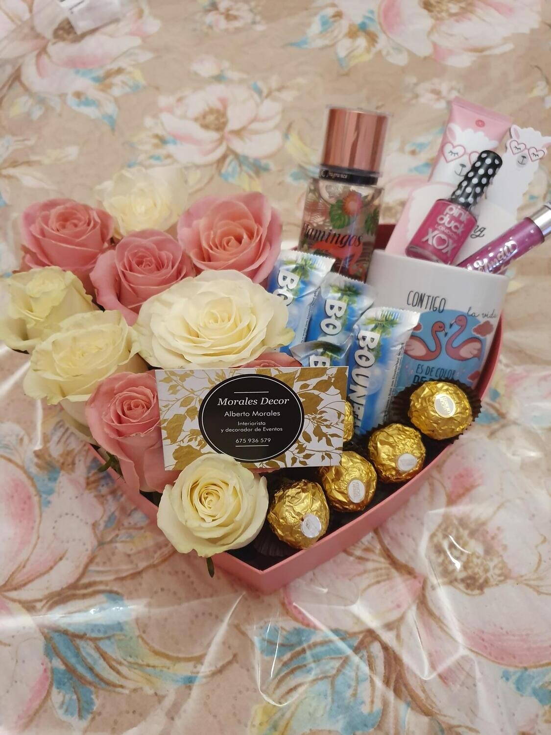 Estuche corazon enamorados