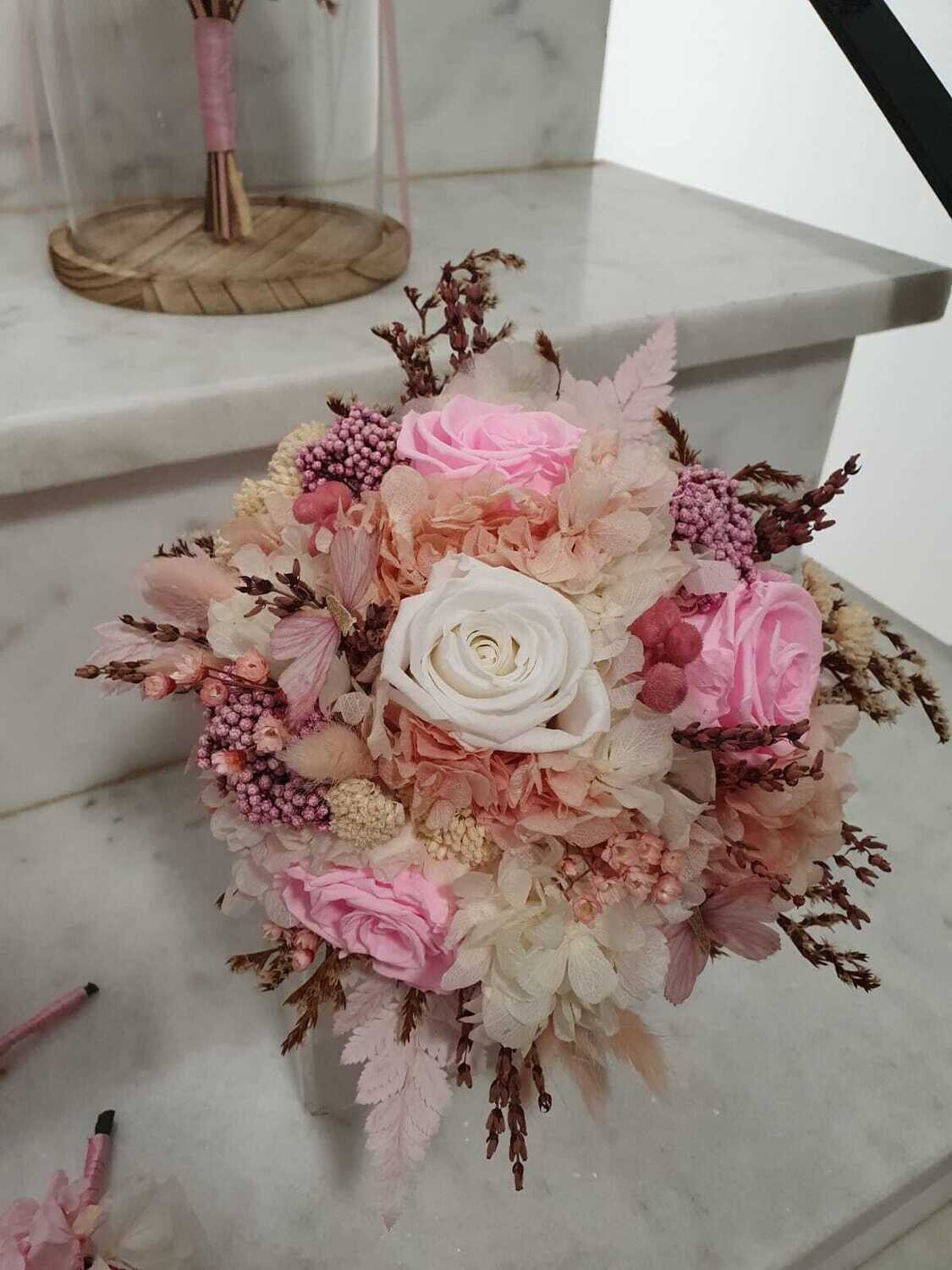 Ramo de novias preservado modelo Susana