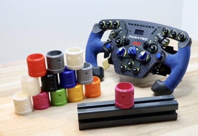 FANATEC® QR1 Halter V2 für Rig Montage Wheel Mount/stand Wall Mount SIM RACING