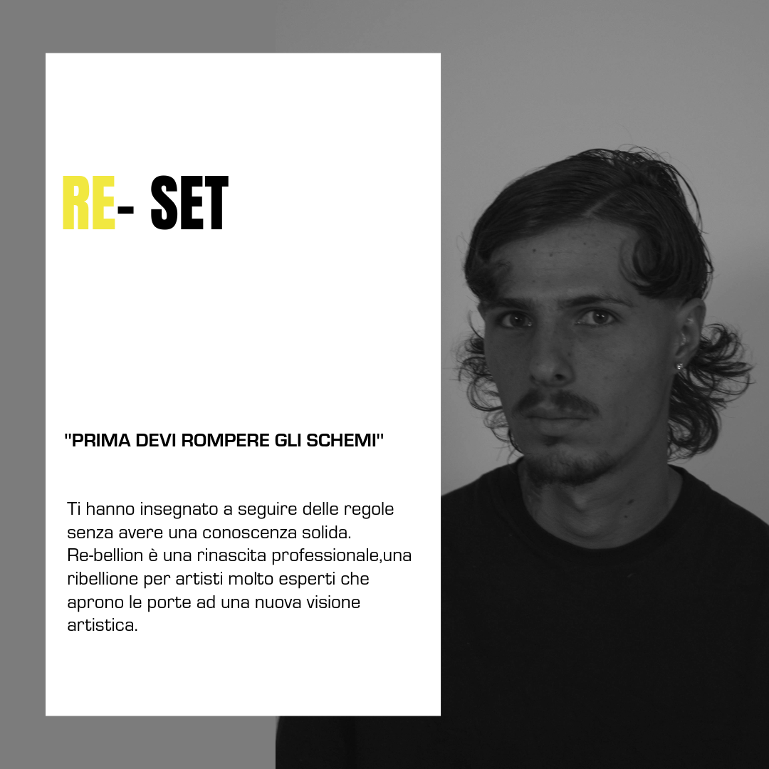 RE- BELLION - EDUCATIONAL PROGRAM FOR REBEL ARTIST - DATE A SCELTA - PACCHETTO 2 GIORNATE - ONE TO ONE