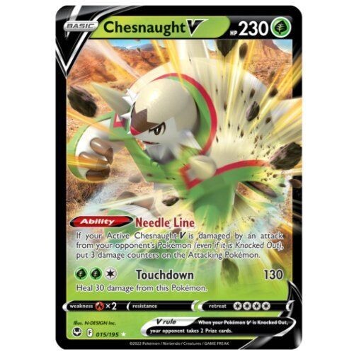 Chesnaught V - SWSH12: Silver Tempest (SWSH12)