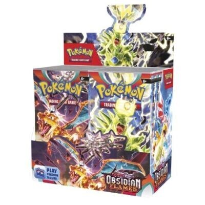 Obsidian Flames: Booster Box (36 Packs)