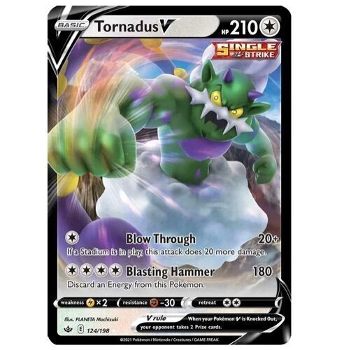 Tornadus V - SWSH06: Chilling Reign (SWSH06)