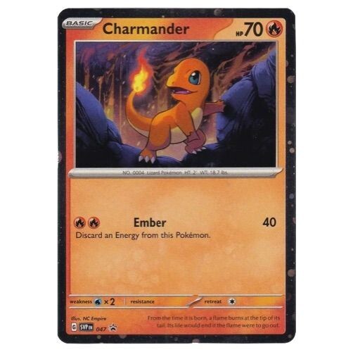 Charmander - 047 (Cosmos Holo) - SV: Scarlet & Violet Promo Cards (SVP)