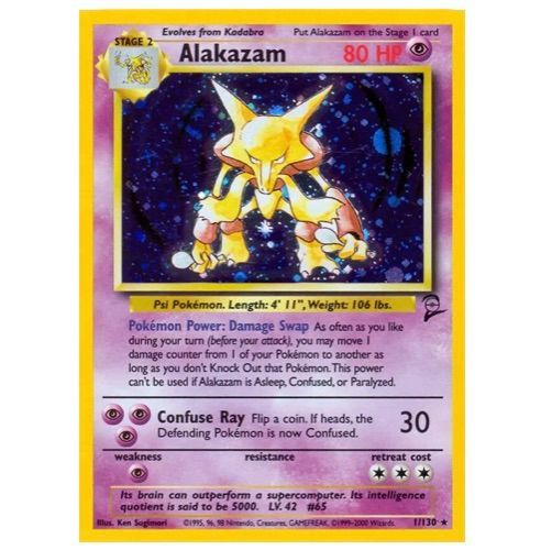 Alakazam - Base Set 2 (BS2) HOLO