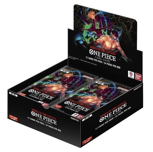 One Piece Card Game: Wings of the Captain Booster Box (OP-06) English Edition