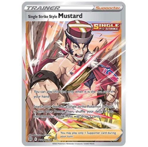 Single Strike Style Mustard - SWSH09: Brilliant Stars Trainer Gallery (SWSH09:TG)