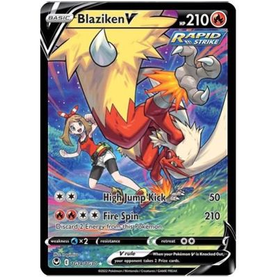 Blaziken V - SWSH12: Silver Tempest Trainer Gallery (SWSH12: TG)