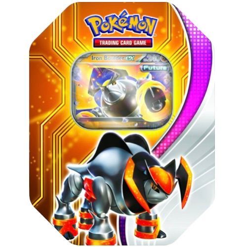 Pokemon Paradox Destinies Tin - Iron Boulder EX