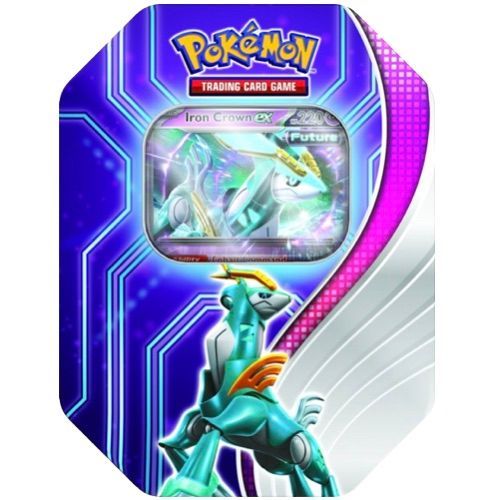 Pokemon Paradox Destinies Tin - Iron Crown EX