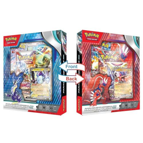 Pokémon TCG: Paradox Powers ex Special Collection Box (Miraidon & Koraidon) - Amazon Exclusive