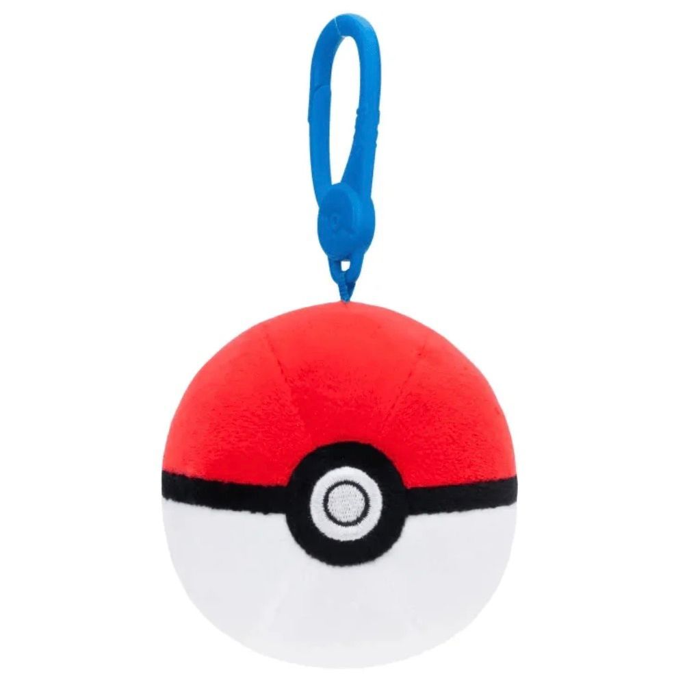 Pokeball -  3.5 Inch Clip on Plush