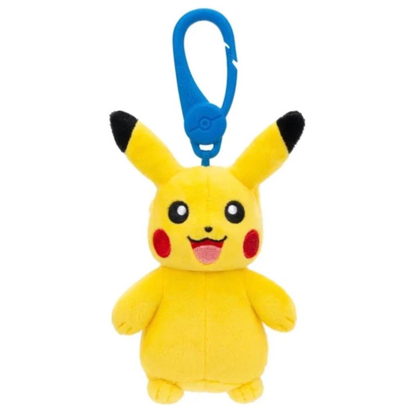 Pikachu -  3.5 Inch Clip on Plush