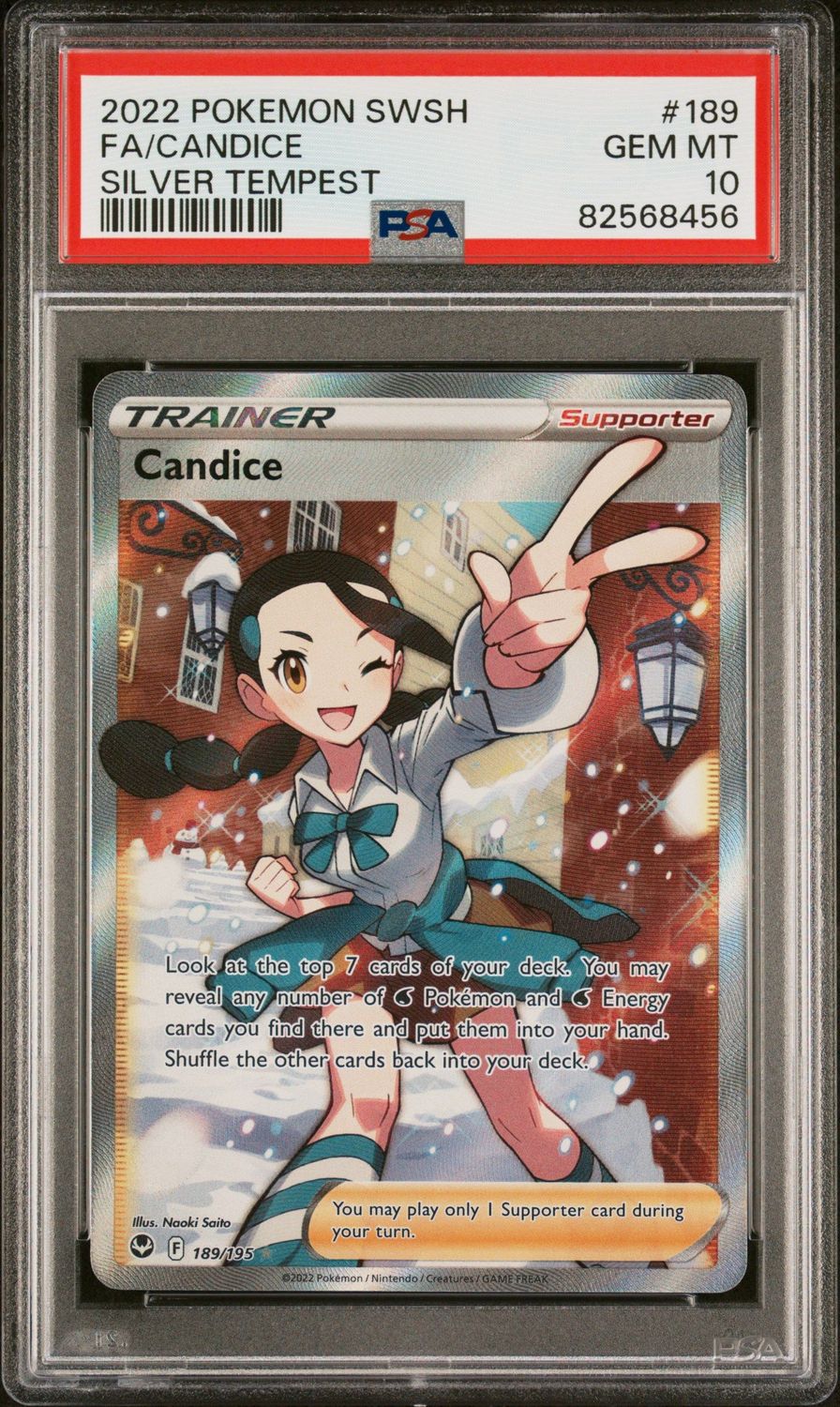 Candice - SWSH12: Silver Tempest PSA 10 Candice - SWSH12: Silver Tempest PSA 10