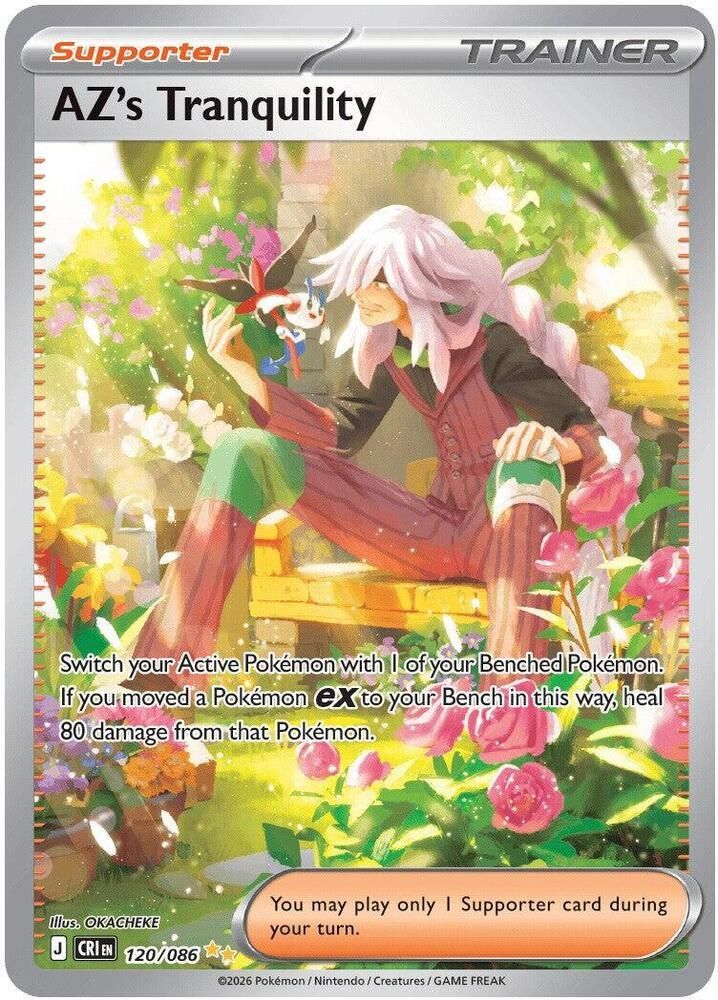 AZ's Tranquility - 120/086 - ME04: Chaos Rising (CRI) AZ's Tranquility - 120/086 - ME04: Chaos Rising (CRI)