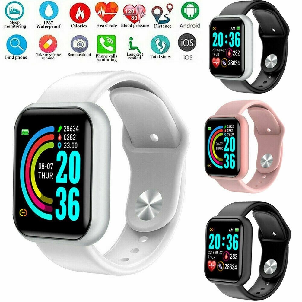 RELOJ INTELIGENTE BLUETOOTH Y68 D20 FITPRO APP