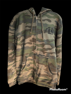 OUTLAWS ARMORY HOODED SWEATJACKET CAMO
