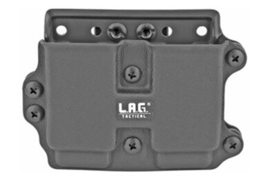 L.A.G. Tactical, Inc., MCS, DBL Mag Carrier, Fits 9/40  Blk