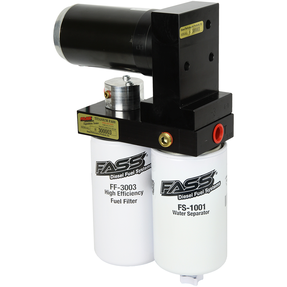 FASS TITANIUM SIGNATURE SERIES DIESEL FUEL LIFT PUMP 95GPH GM DURAMAX 6