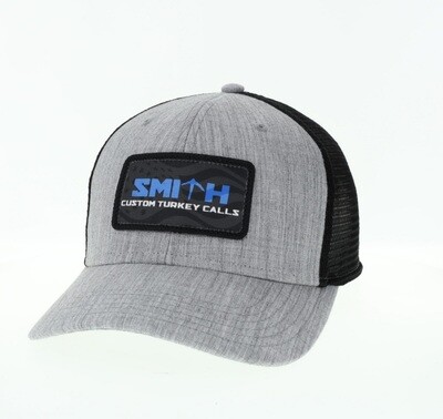 Legacy Gray and black hat with patch centered