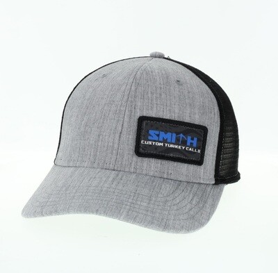 Legacy Gray and black hat with patch offset