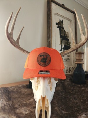 Flouresent Orange with strutting gobbler