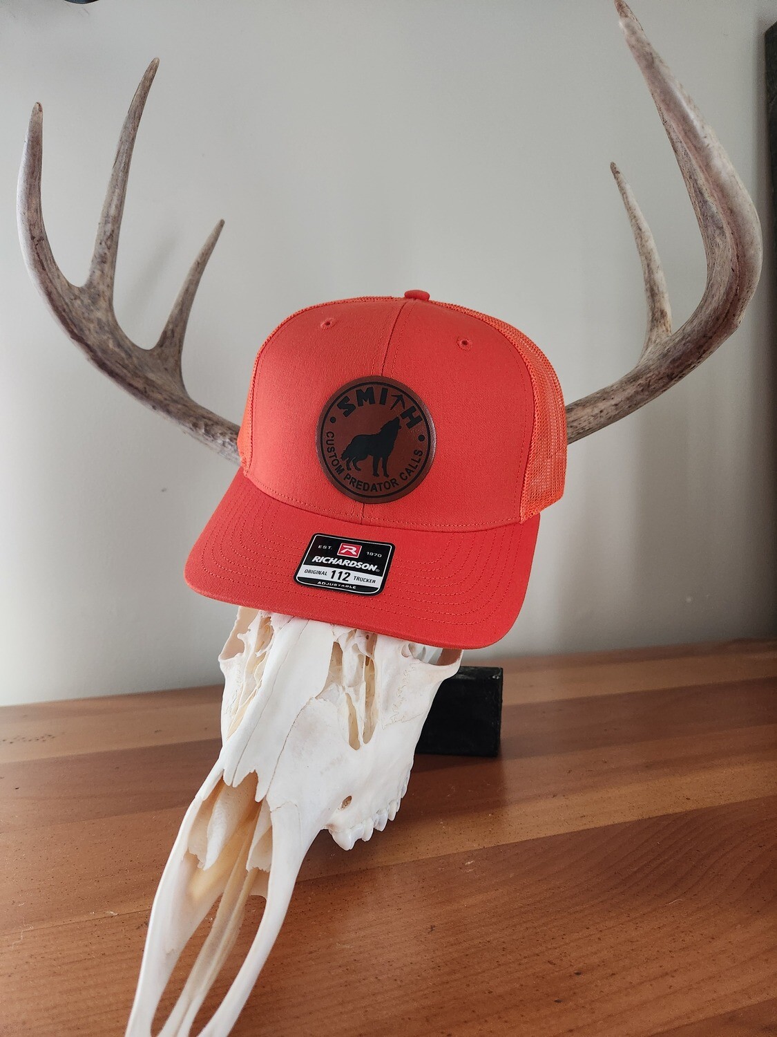 Flouresent orange with Coyote