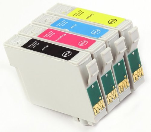 Kit com 4 Cartuchos Epson Compartível  (Preto 135 e Coloridos 133)