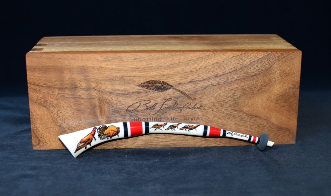#5 of 25 Original, Hand-Painted, Limited-Edition
Bob Timberlake Wing-bone Turkey Call