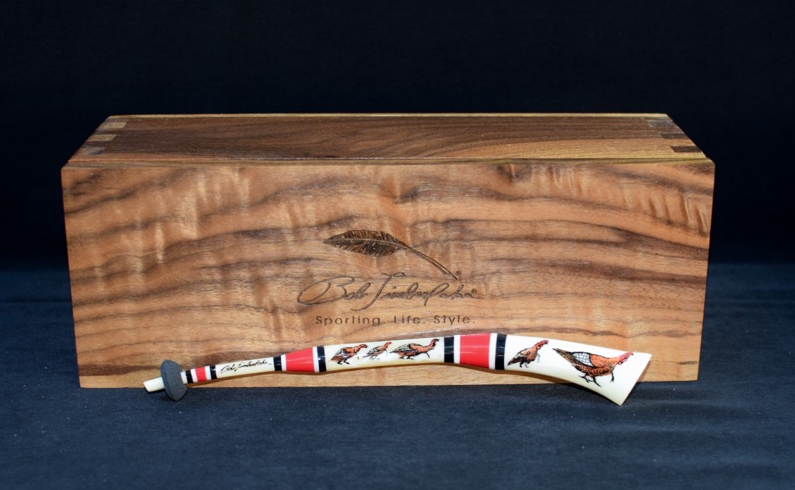 #21 of 25 Original, Hand-Painted, Limited-Edition
Bob Timberlake Wing-bone Turkey Call