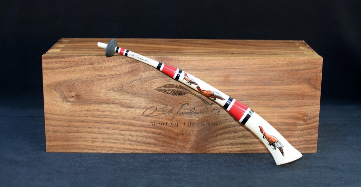 #22 of 25 Original, Hand-Painted, Limited-Edition
Bob Timberlake Wing-bone Turkey Call