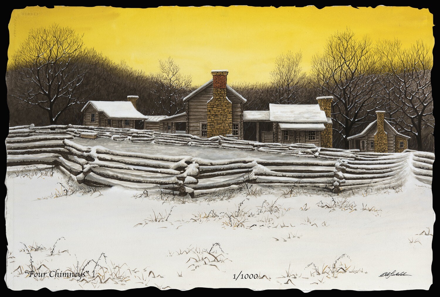 Four Chimneys Time-Limited Artist Proof Giclée (AP)