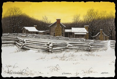 Four Chimneys Time-Limited Giclée